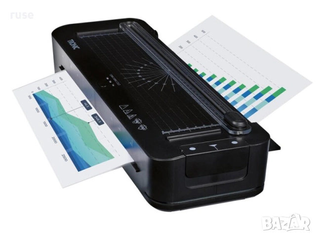 НОВИ! Ламинатор А3 с тример, перфоратор и подвижно заобляне на ъгли, снимка 12 - Други - 52399227