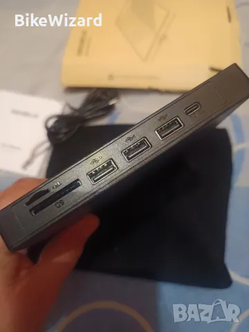 ORIGBELIE Външно CD DVD устройство USB 3.0 Type C, Външно с SD/TF четец на карти НОВО, снимка 7 - Друга електроника - 47514835