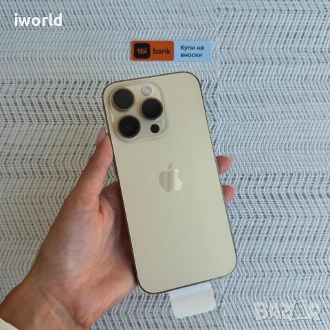 НОВ❗️ 256гб❗️ iPhone 14 Pro ❗️Лизинг от 62лв/м ❗️gold ❗️ златен ❗️ Гаранция❗️, снимка 1