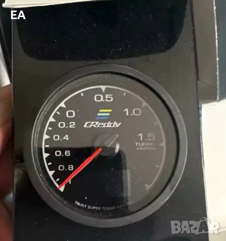 Бууст метър Greddy boost meter измервателен уред за турбо, снимка 2 - Части - 53703147