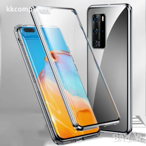 Huawei P40 Pro View Window/ Magnetic Metal Frame Калъф и Протектор, снимка 9 - Калъфи, кейсове - 47176453