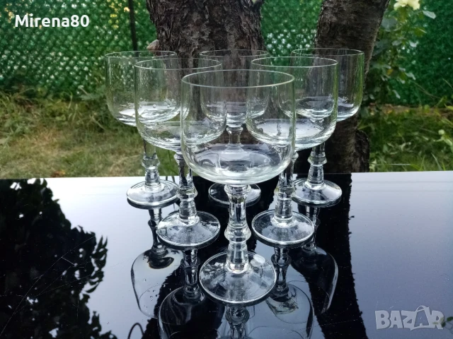 Български кристален сервиз за вино