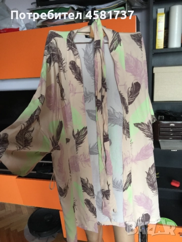 Плажно кимоно Betty Ballou, one size, снимка 8 - Туники - 51718327