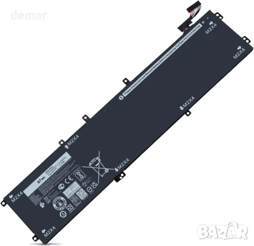 Батерия за Dell 97Wh 6GTPY 5XJ28 GPM03 05041C 5D91C 1P6KD 4GVGH P56F