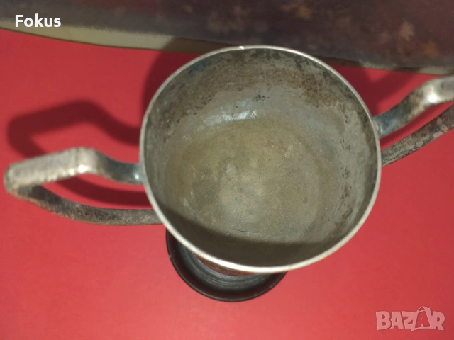 Стара малка наградна купа на Кока Кола, снимка 5 - Антикварни и старинни предмети - 53363603