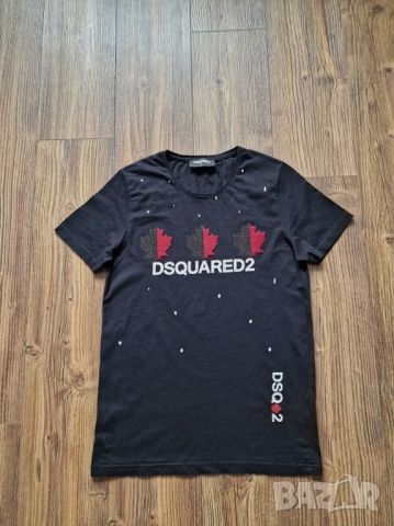 Страхотна мъжка тениска DSQUARED2 размер М, снимка 1 - Тениски - 45565839