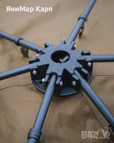 Шаранджийска палатка Fox EOS Social Shelter, снимка 6 - Палатки - 53808204