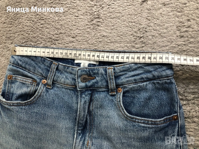 Дамски дънки H&M, снимка 5 - Дънки - 53847599