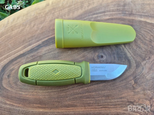 Шведски джобен нож Morakniv Eldris с фиксирано острие и кания,Sandvik , снимка 7 - Ножове - 50809361
