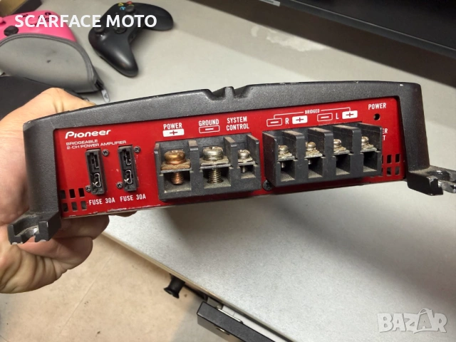 Pioneer GM-A5702 2-канален усилвател 1000W, снимка 4 - Ресийвъри, усилватели, смесителни пултове - 54108358