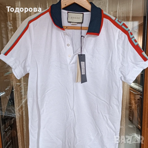Нова тениска Gucci с етикет