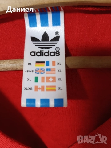 Винтидж блуза с дълъг ръкав Adidas , снимка 5 - Блузи - 52449505
