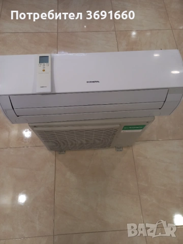 Продавам климатик General 12 да 