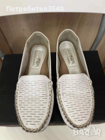 Бели мокасини Ramarim, снимка 8 - Дамски ежедневни обувки - 53577263