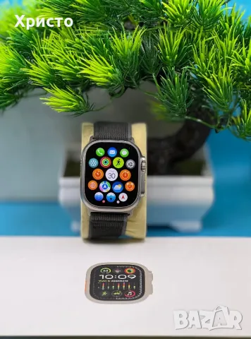 ГАРАНЦИОНЕН!!! Смарт часовник Apple Watch Ultra 2, 49 мм, Cell, Titanium Case, снимка 6 - Смарт часовници - 48904103