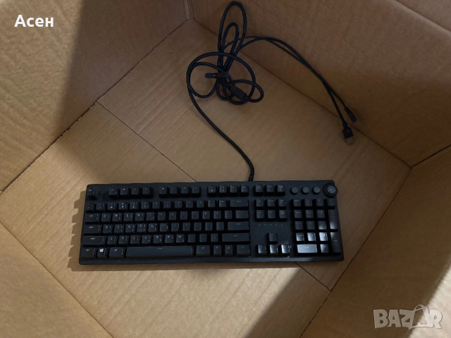 Клавиатура Gaming Razer Huntsman Elite, Механична, Linear-optical switch, Black уникална клавиатура , снимка 3 - Дънни платки - 39332103