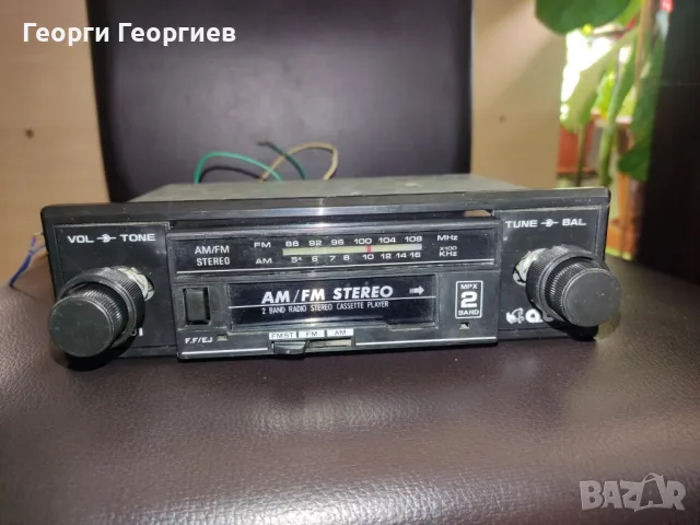 Стар авто радиокасетофон А.B.A., снимка 2 - Аксесоари и консумативи - 50078210