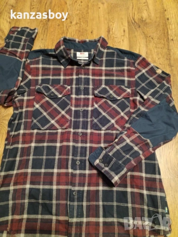 Fjallraven Övik Twill Shirt - дебела връхна риза ХЛ , снимка 7 - Ризи - 53223484