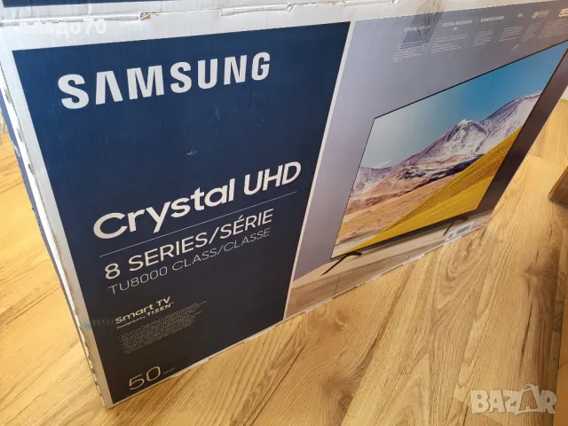 SAMSUNG UE50TU8000 Crystal uhd hdr смарт телевизор РЕЗЕРВИРАНН, снимка 4 - Телевизори - 48431044