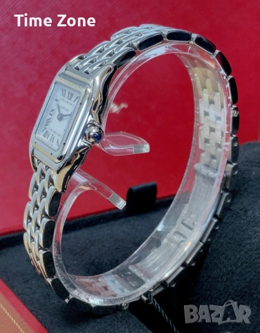 Cartier Panthere 30mm x 22mm Steel Swiss Quartz Movement Дамски, снимка 5 - Дамски - 54045448
