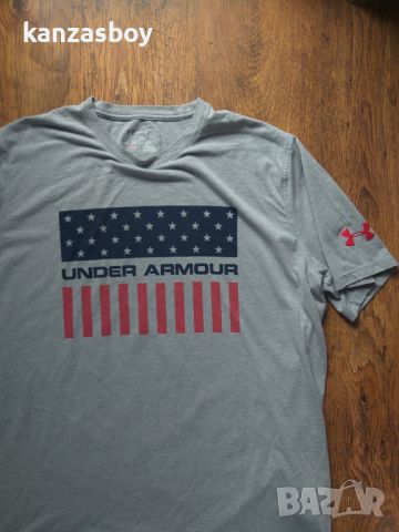 under armour - страхотна мъжка тениска Л, снимка 5 - Тениски - 45512758
