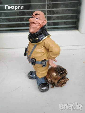 Статуетка водолаз, снимка 4 - Декорация за дома - 51201804