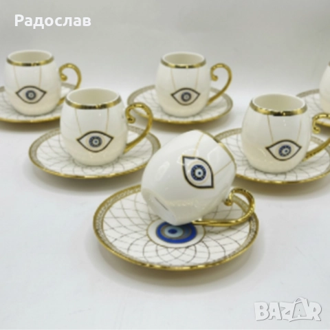 Луксозен сервиз за кафе – елегантност, която превръща всяка глътка в ритуал