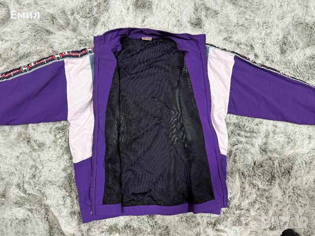 Оригинално горнище Champion Reverse Weave Full Zip Jacket, Размер M, снимка 3 - Спортни дрехи, екипи - 46717360