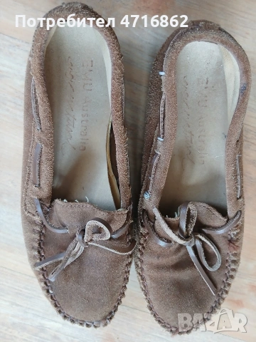 Дамски/детски мокасини Emu Australia , снимка 3 - Дамски ежедневни обувки - 53983618