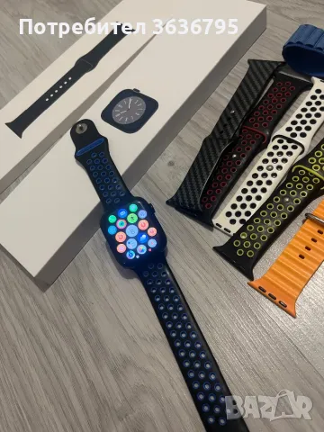 Apple watch 8 45mm, снимка 2 - Смарт часовници - 48179172