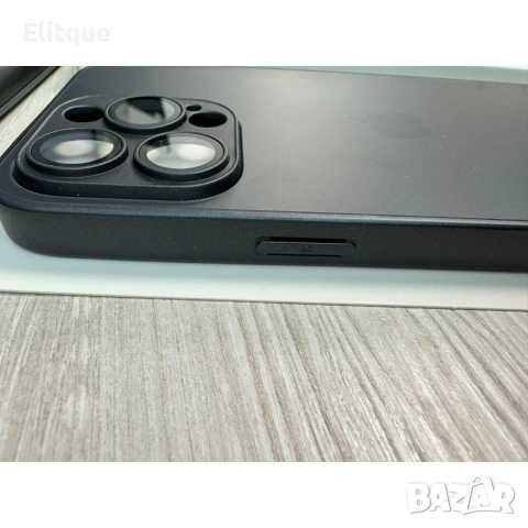 Кейс Със Стъклен Гръб за 15 PRO MAX, снимка 2 - Калъфи, кейсове - 53099970