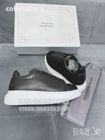 Мъжки черни кецове Alexander McQueen/BR109z