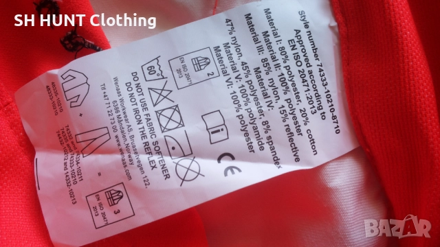 WENAAS HIVIS STRETCH PANTS KL 2 Work размер S еластичен работен панталон W4-235, снимка 16 - Панталони - 52066935