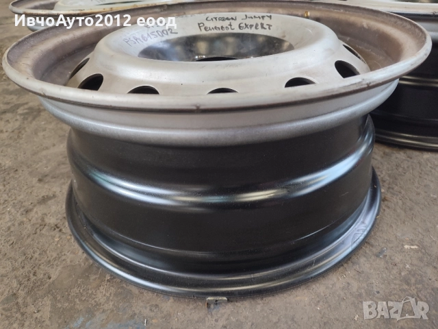 Метални джанти 15 Citroen jumpy Peugeot Expert , снимка 4 - Гуми и джанти - 52373589