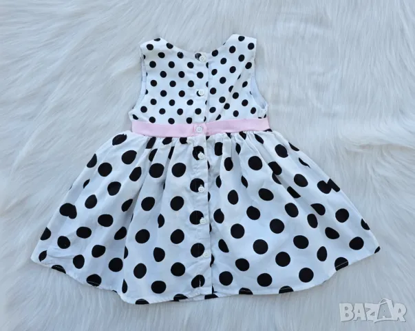 Детска рокля 9-12 месеца, снимка 5 - Бебешки рокли - 50032492