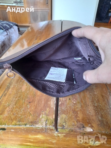 Стара дамска кожена чанта #30, снимка 6 - Други ценни предмети - 52954719