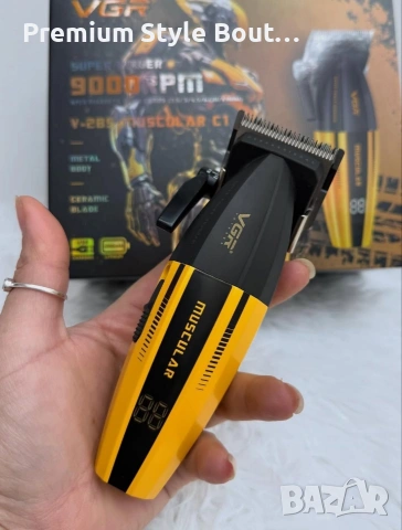 Професионална машинка за подстригване VGR V-285, снимка 4 - Машинки за подстригване - 53673688