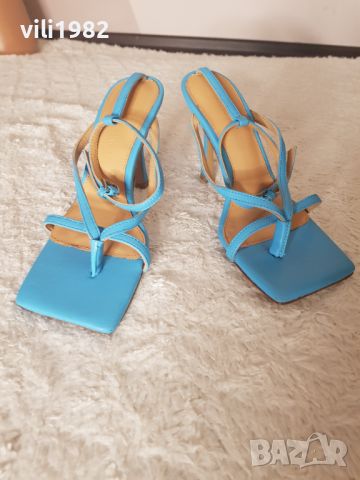 Нови Bottega Venеta Дамски сандали на ток, снимка 1 - Сандали - 46271245