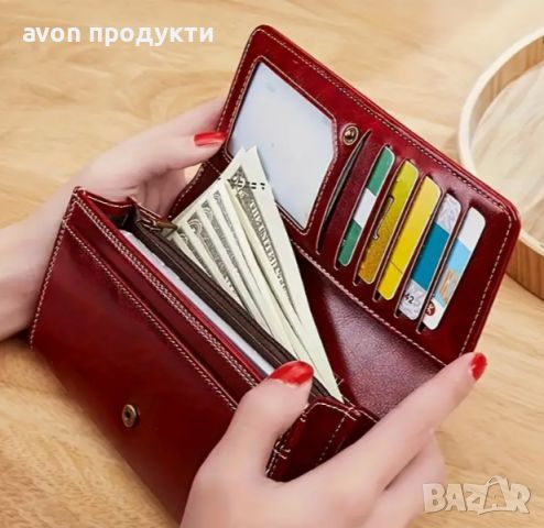 Дамски портфейл, изкуствена кожа, снимка 2 - Портфейли, портмонета - 46721890