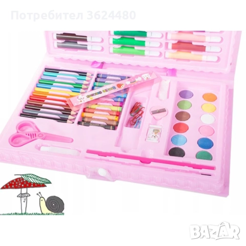 Комплект за Рисуване 86 Части за Момичета 4731, снимка 9 - Рисуване и оцветяване - 52541490
