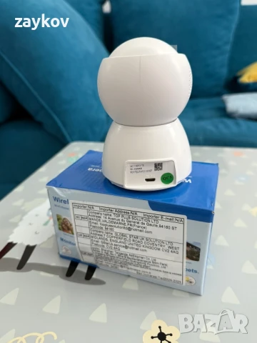 WJG Бебешки монитор камера, снимка 4 - IP камери - 51372289