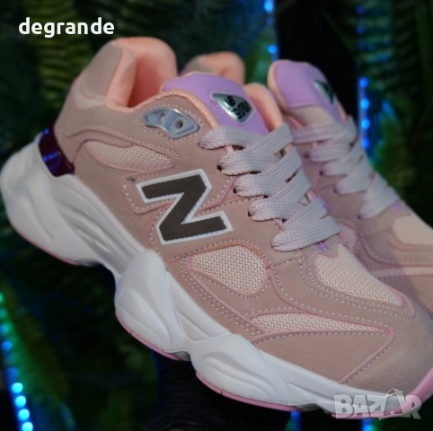 НАМАЛЕНИ Маратонки New Balance 9060 Розово, снимка 2 - Маратонки - 51629808