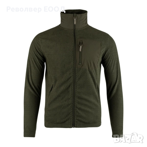 Леко поларено яке Jack Pyke Lightweight Z Fleece Jacket Green, снимка 1