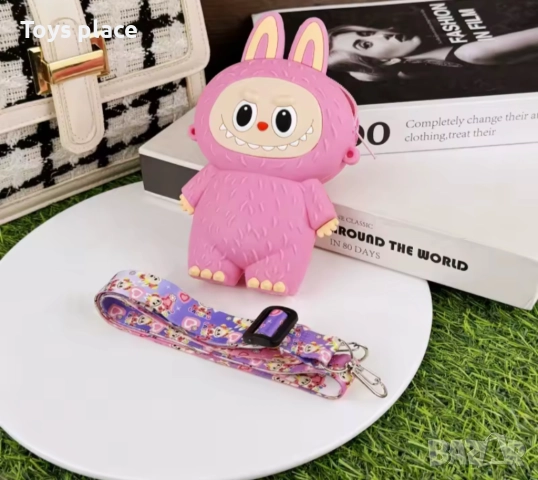 Силиконова малка чанта Лабубу Labubu