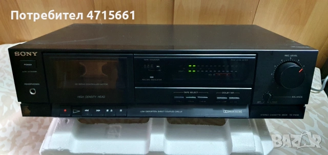 Sony TC-FX110 made in Japan  дек неработещ 