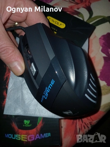 Геймърска мишка, снимка 2 - Клавиатури и мишки - 53571565
