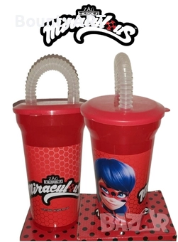 Чаша със сламка Калинката