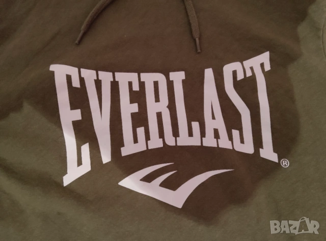 Оригинален суичър Everlast - Military Green, снимка 2 - Суичъри - 53034556