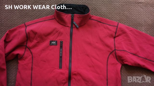 HELLY HANSEN Softshell Jacket размер L работна горница вятъроустойчива W4-118, снимка 2 - Суичъри - 45257031