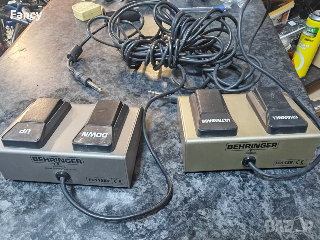 Двуканални крачни превключватели Behringer FS122B, снимка 4 - Китари - 44978686